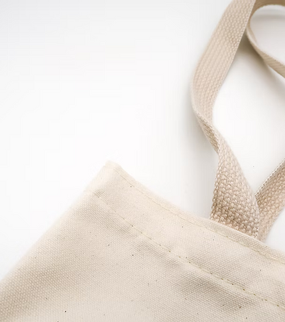 Baskılı Ham Bez Çanta