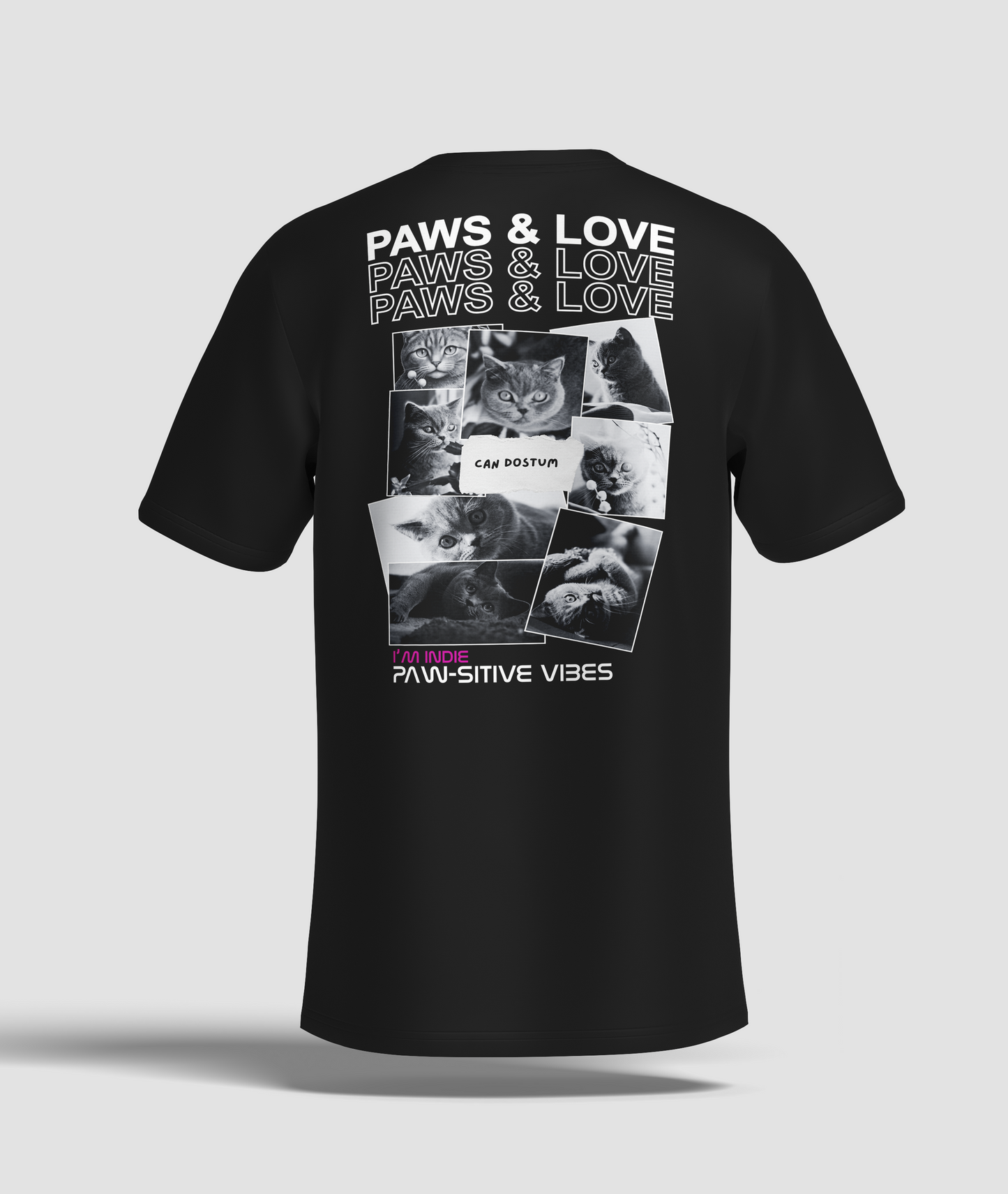 Kişiye Özel Can Dostum Serisi Tişört