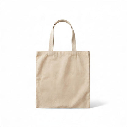Toptan Bez Çanta marka 140 gr ham pamuklu, 35x40 cm ölçülerinde, ekru renkli, çevre dostu bez alışveriş çantası.