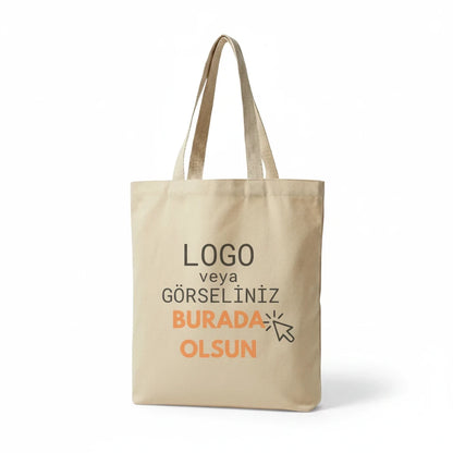 Toptan Bez Çanta markalı, %100 pamuklu, baskıya uygun, dayanıklı ham bez alışveriş çantası.
