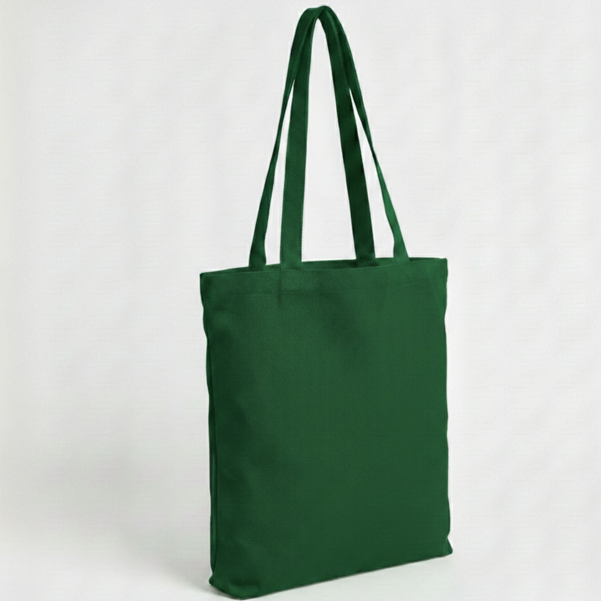 Toptan Bez Çanta marka 38x40 cm boyutunda, 140 gr %100 pamuklu kumaştan üretilmiş yeşil bez çanta.